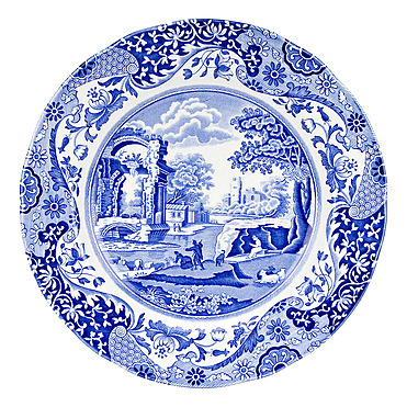 Обеденная тарелка Blue Italian, 27 см от Spode