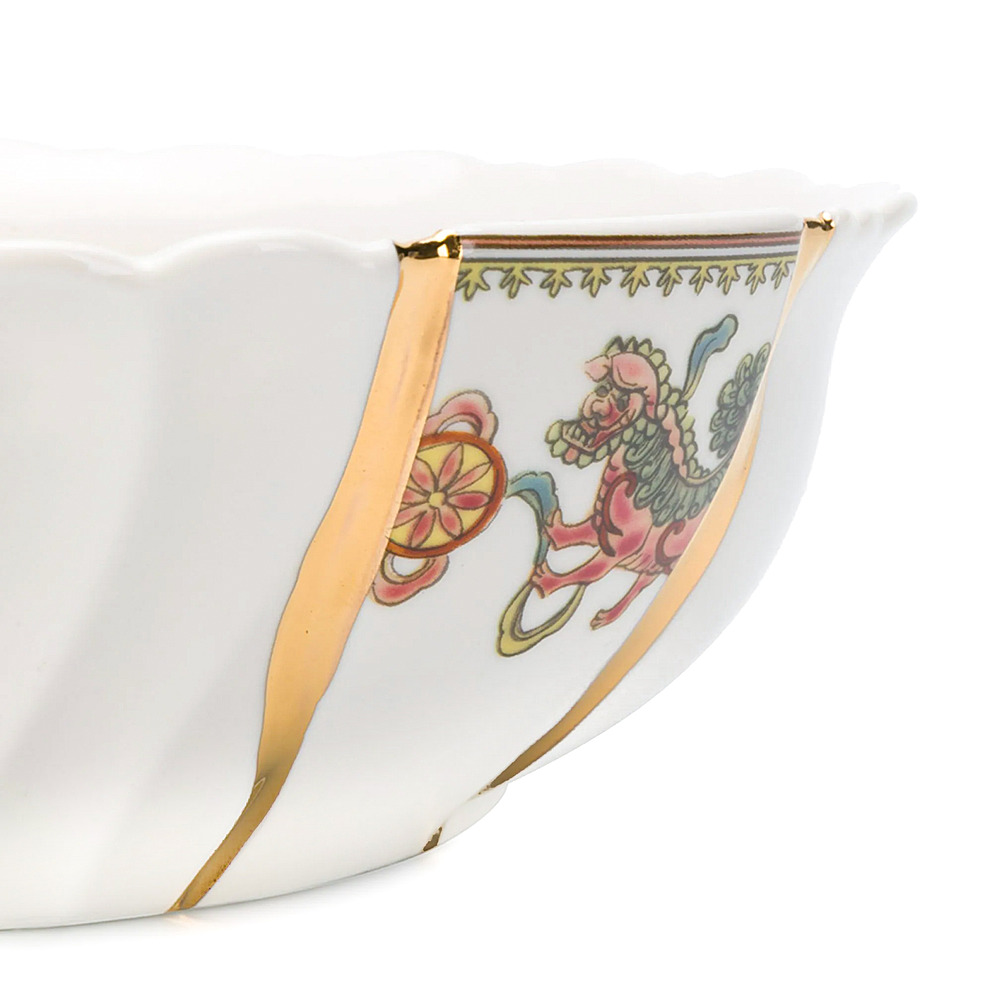 Сервировочный салатник Kintsugi, 19 см от Seletti