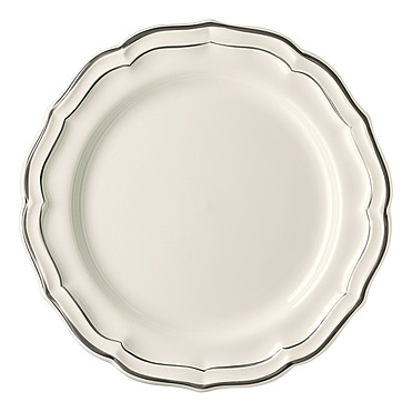 Обеденная тарелка Filet Taupe, 26,5 см от Gien