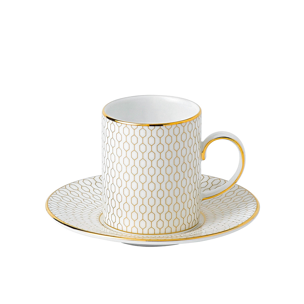 Кофейная пара Gio Gold (Arris), 80 мл от Wedgwood