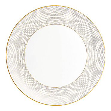 Обеденная тарелка Gio Gold (Arris), 28 см от Wedgwood