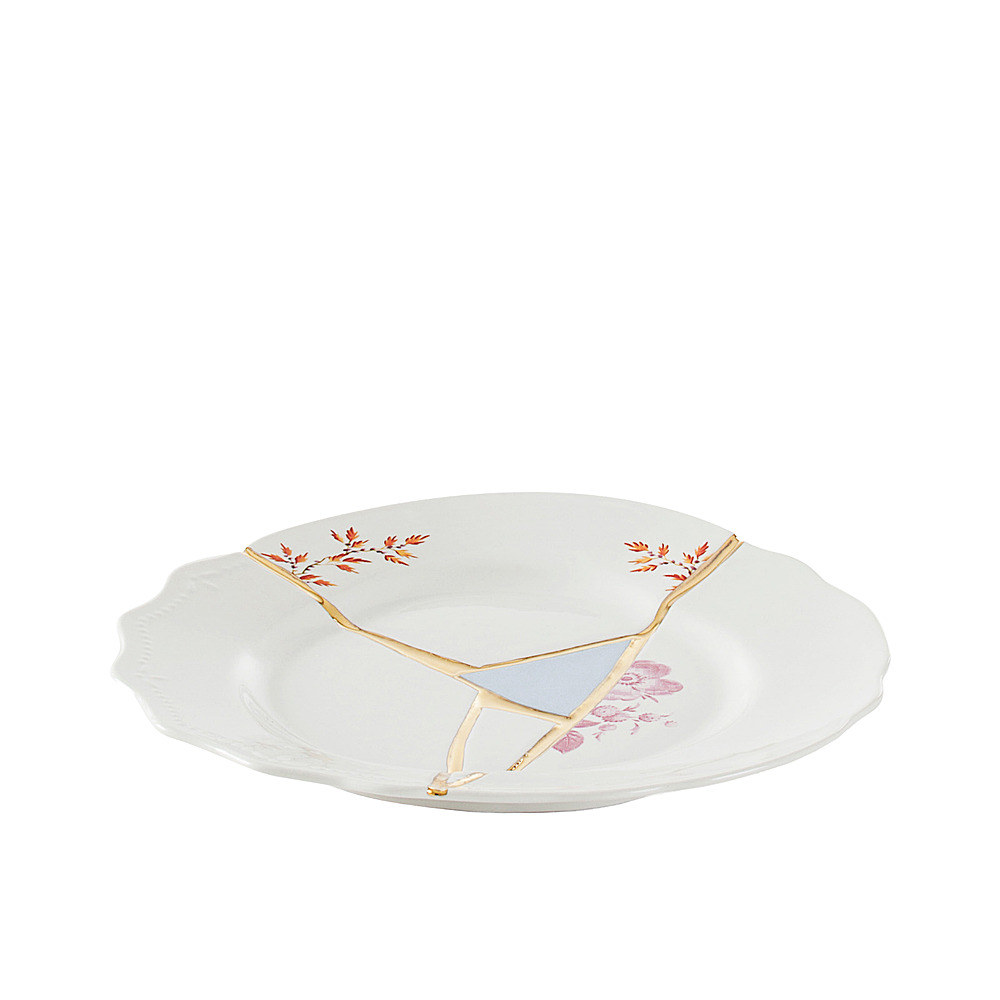 Закусочная тарелка Kintsugi, 21 см от Seletti