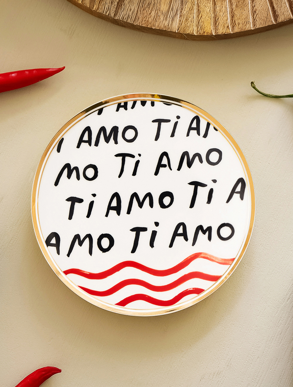 Пирожковая тарелка Con Amore, 17 см