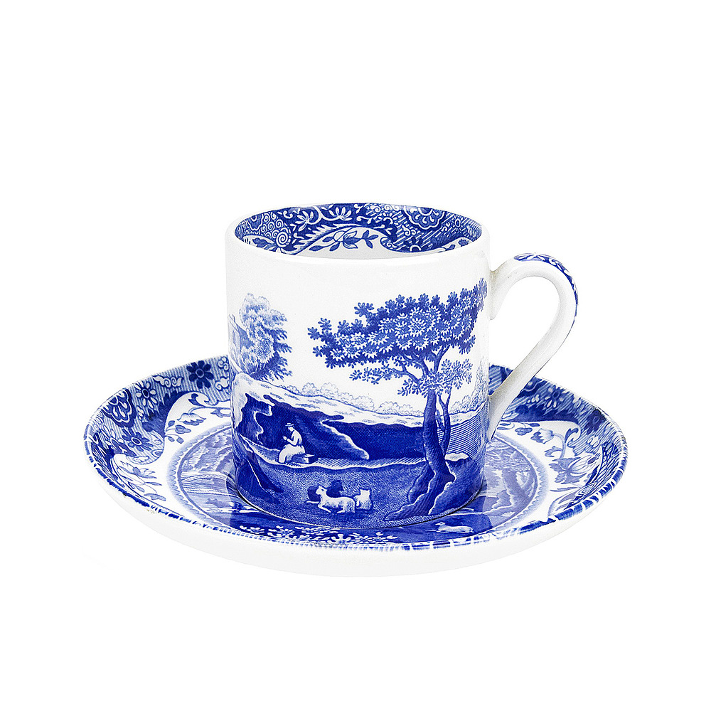 Кофейная пара Blue Italian, 90 мл от Spode