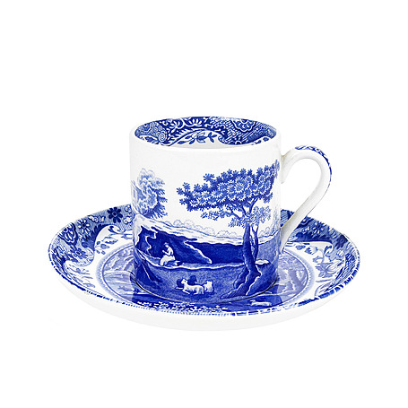 Кофейная пара Blue Italian, 90 мл от Spode