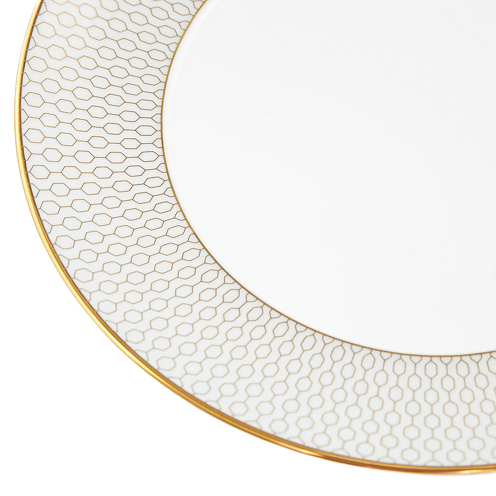 Закусочная тарелка Gio Gold (Arris), 20 см от Wedgwood