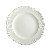Пирожковая тарелка Rocaille Blanc, 17 см