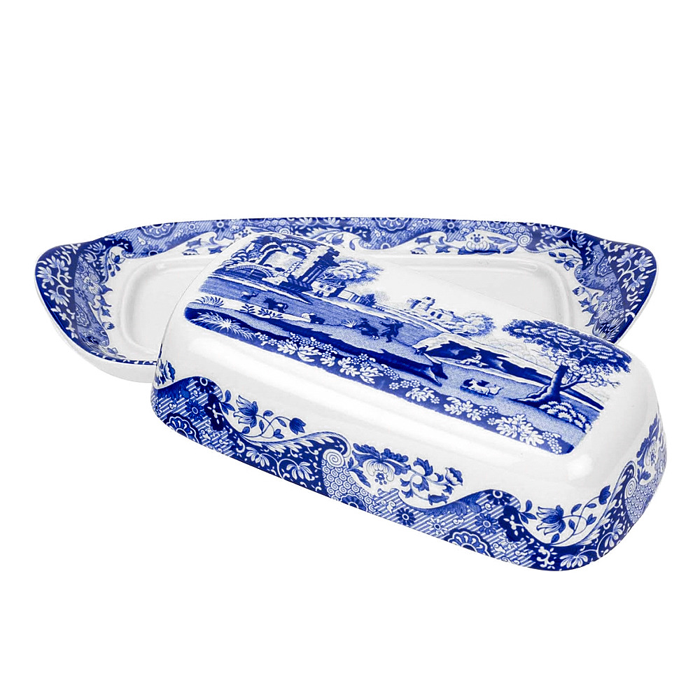 Масленка Blue Italian, 20 см от Spode