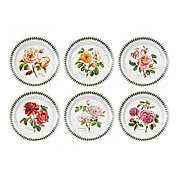 Набор из 6 обеденных тарелок Botanic Garden Roses, 26,5 см