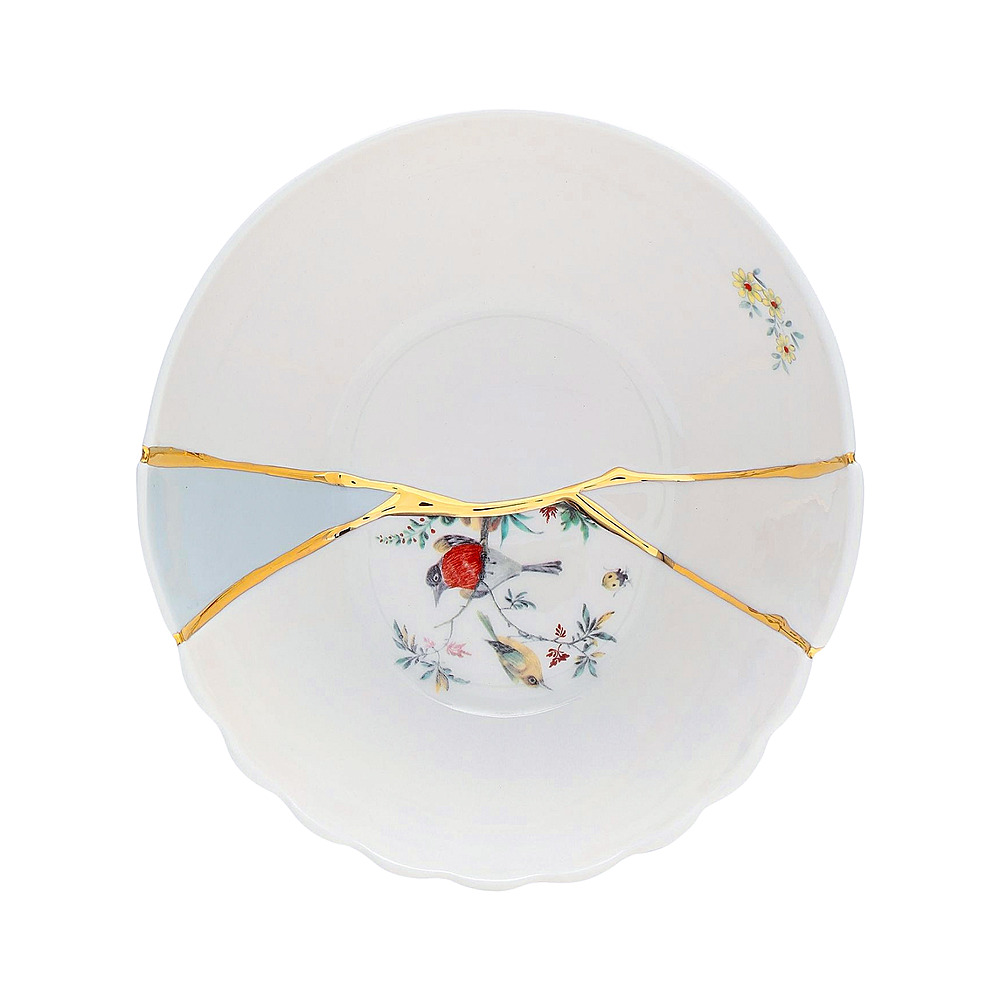 Сервировочный салатник Kintsugi, 19 см от Seletti